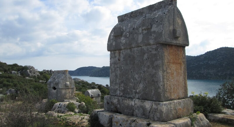 simena royal tombs
