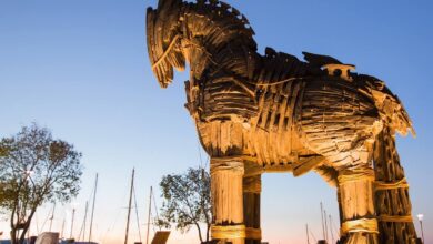 Canakkale Turkey - Photo Trojan Horse