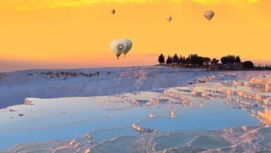 Discover the Unique View of Pamukkale - Hot Air Balloons